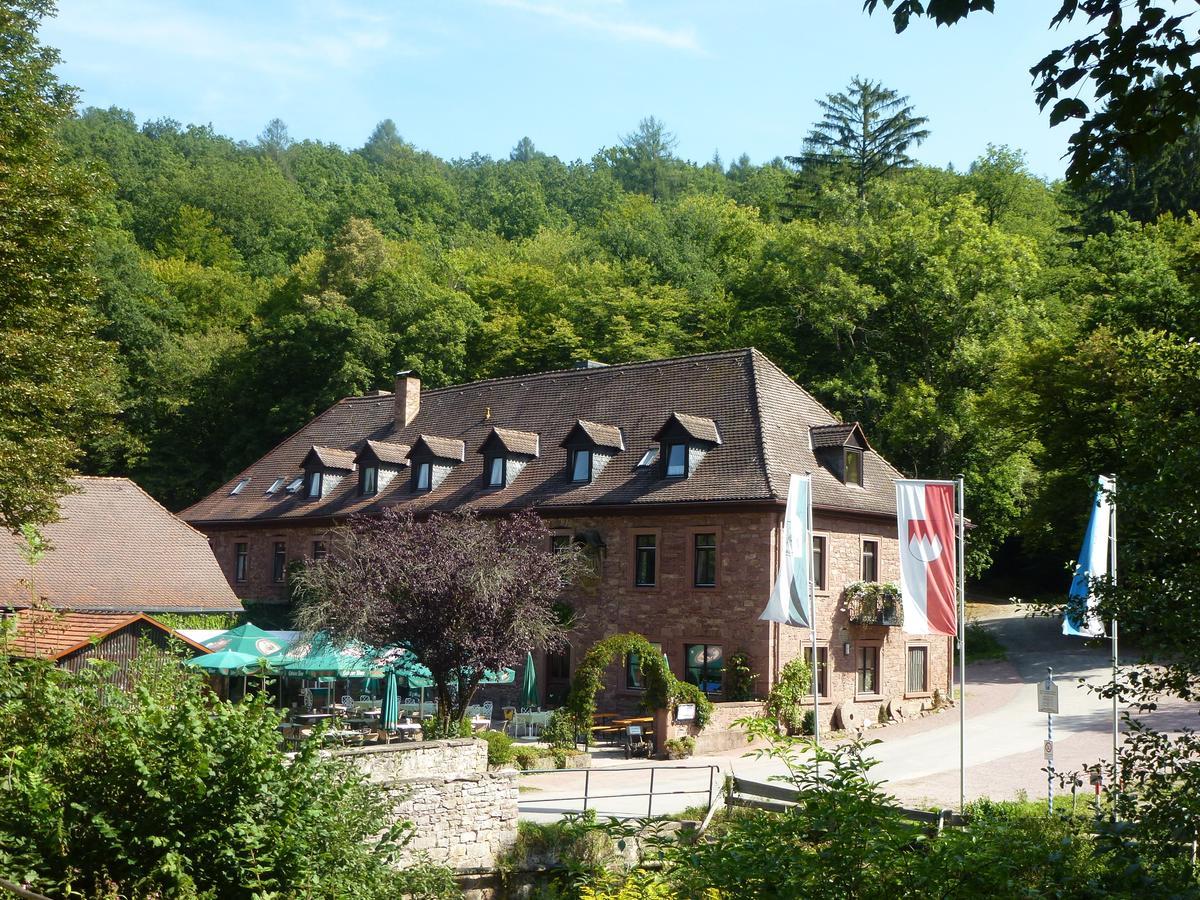 Hotelgasthof Buchenmuehle Lohr Eksteriør bilde